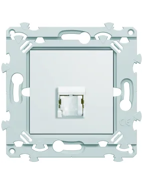 RJ45 essensya CAT.6 UTP simple Pure HAGER WE225
